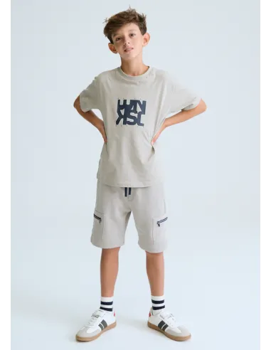 Camiseta m/c basica - Shitake   