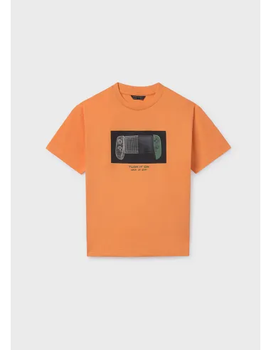 Camiseta m/c play - Apricot   