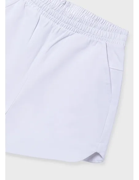 Short felpa basico - Blanco    