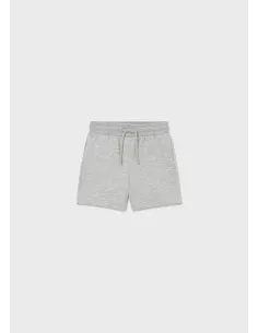 Bermuda felpa basica - Gris vig  