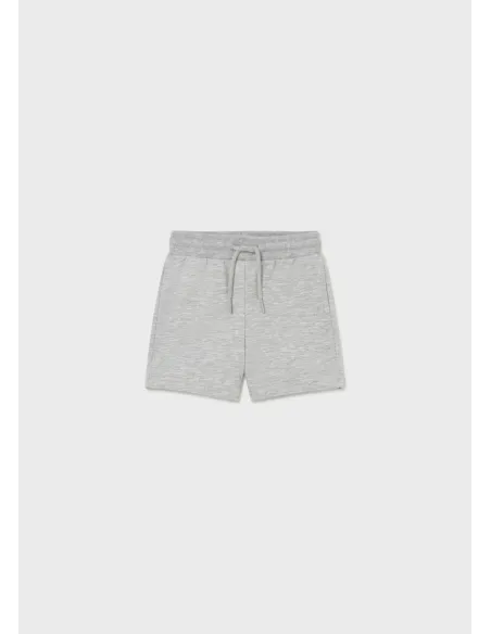 Bermuda felpa basica - Gris vig  