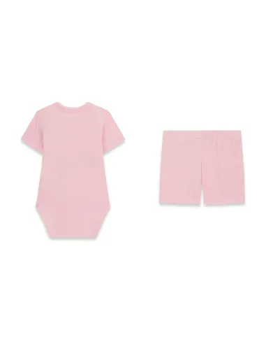 SET STR JERSEY SS BODY+SHORTS TAFFY ROSE