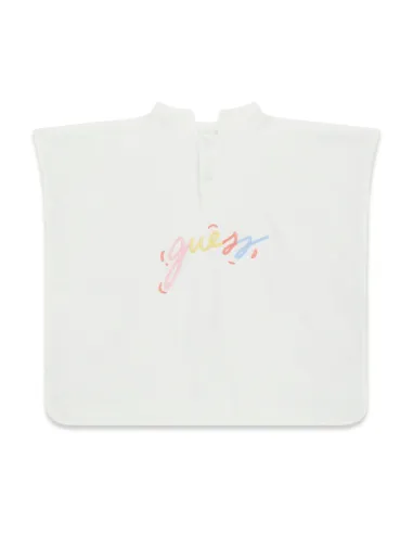 BABY PONCHO TOWEL Pure White