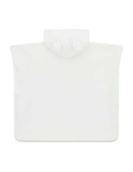 BABY PONCHO TOWEL Pure White
