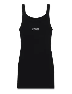 SL RIB DRESS_MINI ME Jet Black A996