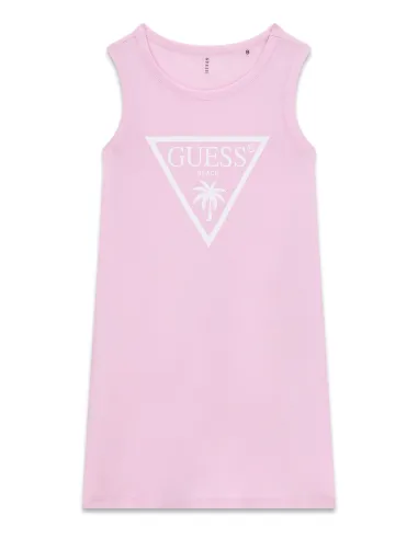 JERSEY SL DRESS TAFFY ROSE