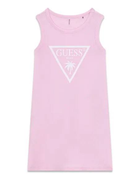 JERSEY SL DRESS TAFFY ROSE