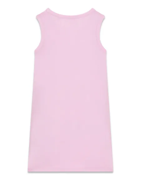 JERSEY SL DRESS TAFFY ROSE