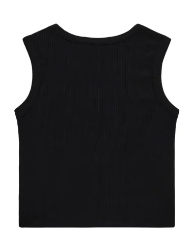 RIB MIDI SL T-SHIRT Jet Black A996