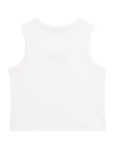 RIB MIDI SL T-SHIRT Pure White