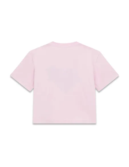 CROP SS T-SHIRT TAFFY ROSE