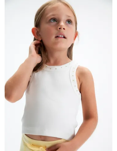 Camiseta tirantes - Crudo     