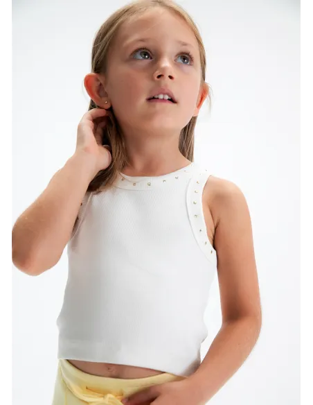 Camiseta tirantes - Crudo     