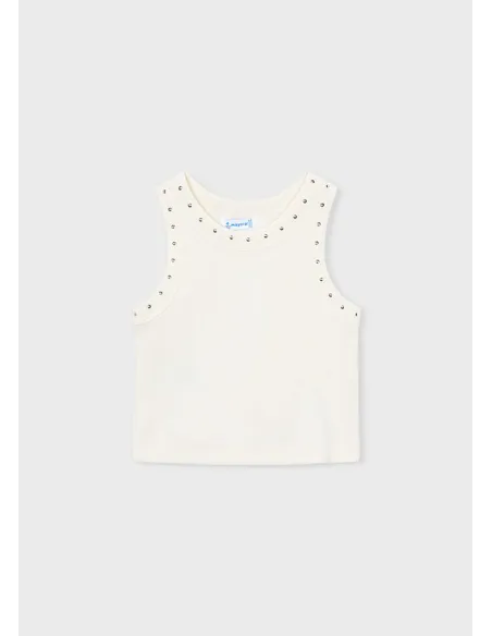 Camiseta tirantes - Crudo     