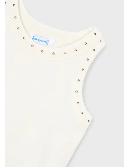 Camiseta tirantes - Crudo     