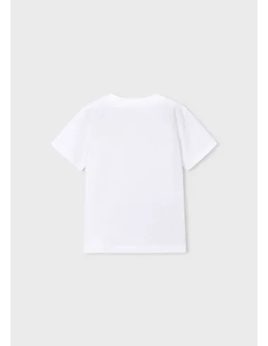 Camiseta m/c bordado - Blanco    