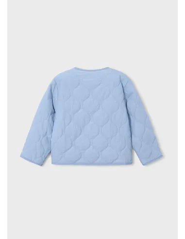 Chaqueta reversible acolchada - Celeste   