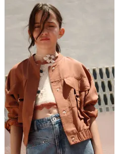 Chaqueta hebillas - Arcilla   