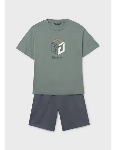 Conj. punto embossed - Laurel    