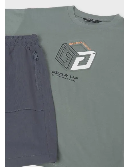 Conj. punto embossed - Laurel    