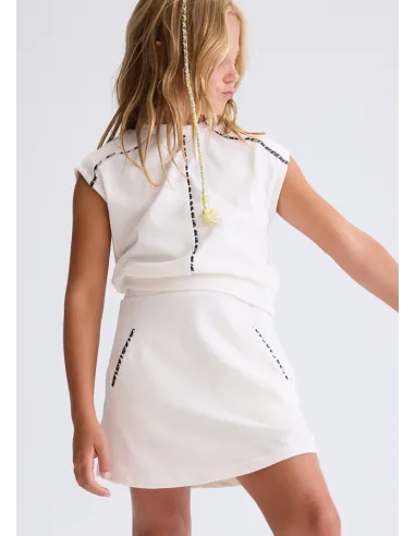 Conj. falda punto vivos - Hueso     