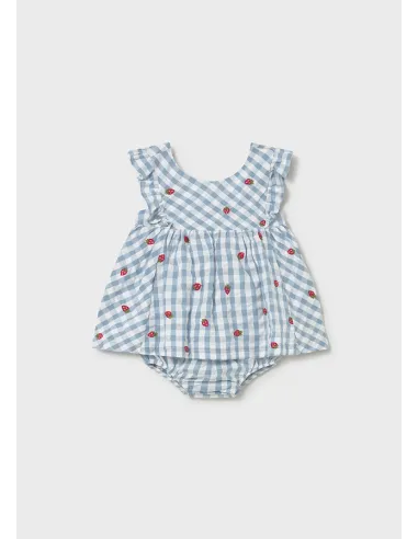 Vestido sersucker - Lagoon    