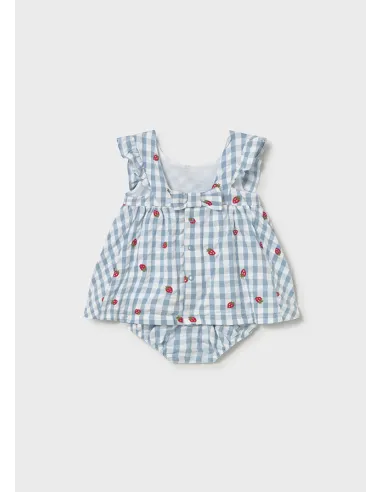 Vestido sersucker - Lagoon    