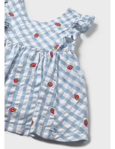 Vestido sersucker - Lagoon    