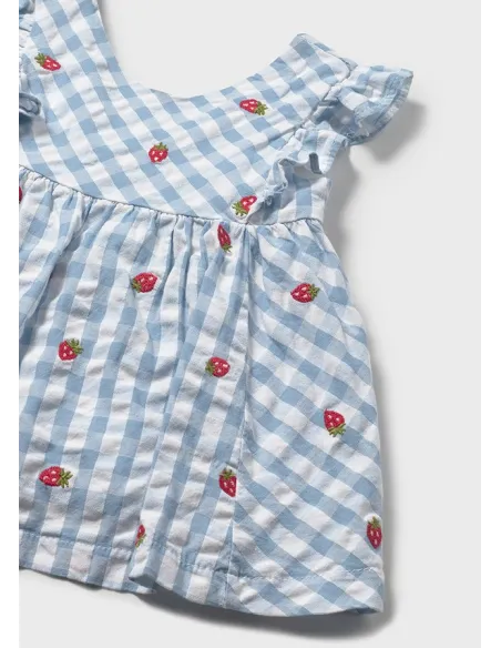 Vestido sersucker - Lagoon    