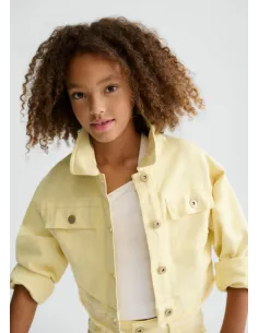 Cazadora sarga - Vainilla  