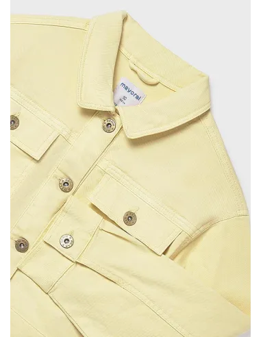 Cazadora sarga - Vainilla  