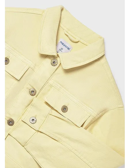 Cazadora sarga - Vainilla  