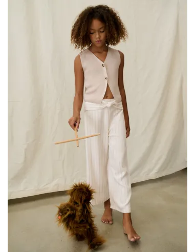 Pantalon culotte - Lino      