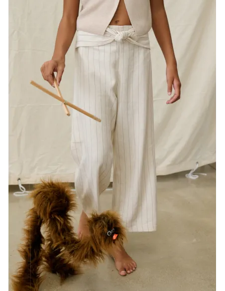 Pantalon culotte - Lino      