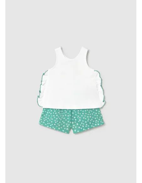 Conj. short estampado - Esmeralda