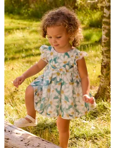 Vestido estampado - Lago      