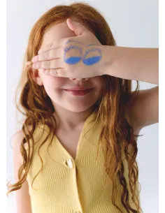 Chaleco tricot - Vainilla  