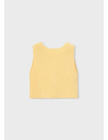 Chaleco tricot - Vainilla  