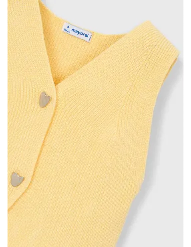 Chaleco tricot - Vainilla  