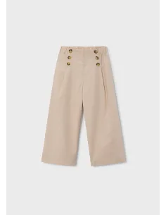 Pantalon largo fluido - Arena     