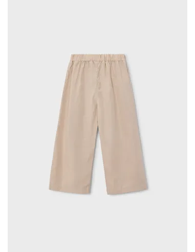 Pantalon largo fluido - Arena     