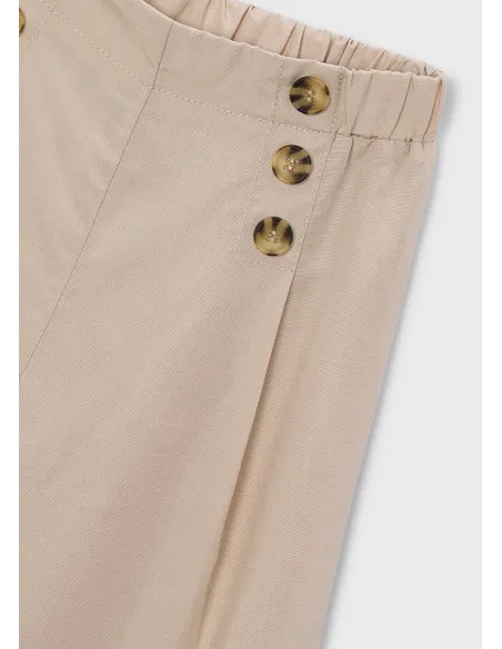 Pantalon largo fluido - Arena     