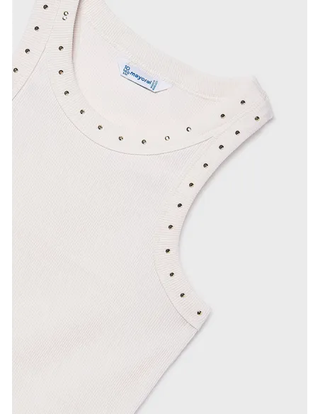 Camiseta tirantes canale - Hueso     