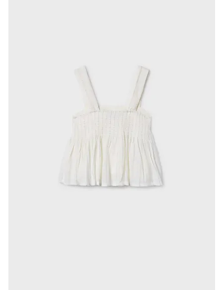 Top lurex lazo - Crudo