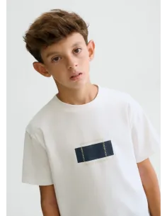 Camiseta m/c formal - Nata      