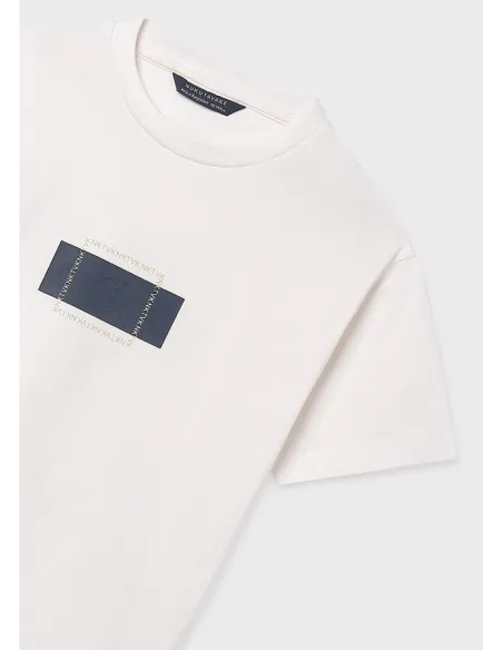 Camiseta m/c formal - Nata      