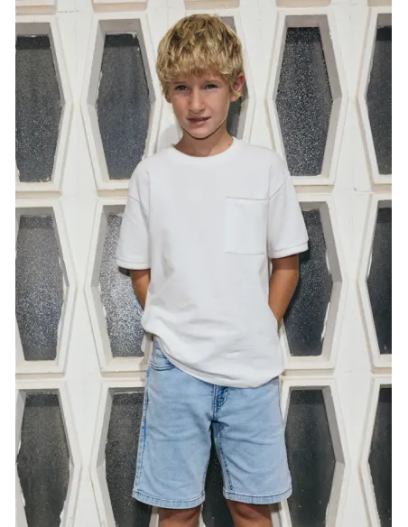 Camiseta m/c granito - Nata      