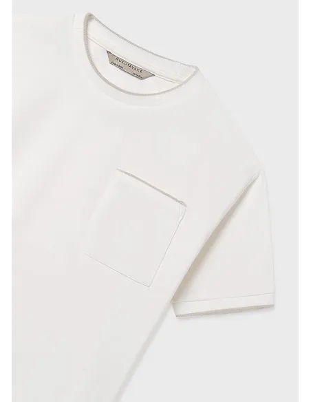 Camiseta m/c granito - Nata      