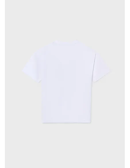 Camiseta m/c print - Blanco    