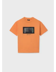 Camiseta m/c play - Apricot   